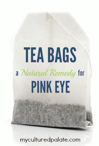 Tea Bags - A Natural Remedy for Pink-Eye