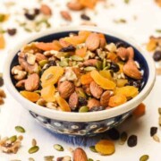 Homemade Trail Mix shown in bowl - an Easy Snack Recipe