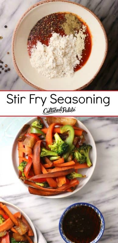 Stir Fry Seasoning | Chinese Stir Fry Vegetables | Cultured Palate