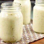 Homemade Cream of Chicken Soup in a jar