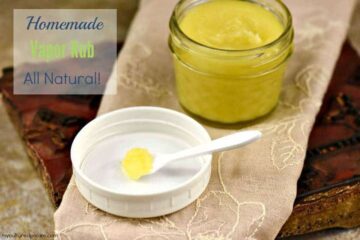 Homemade Vapor Rub - Cultured Palate