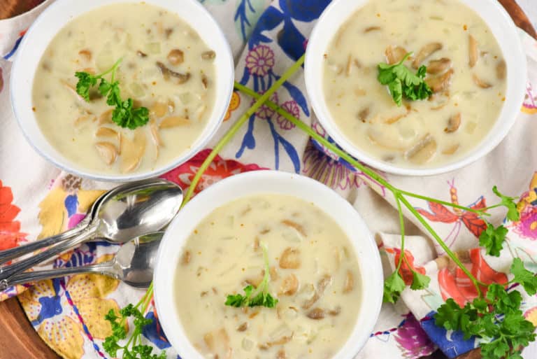 Homemade Cream of Mushroom Soup Recipe | Cultured Palate