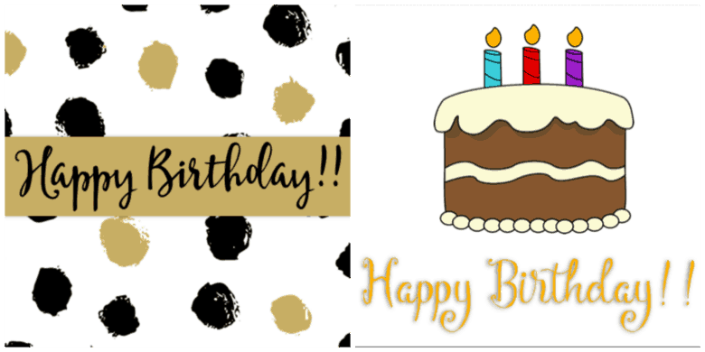 happy birthday printable free