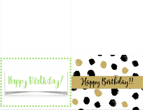 Free Printable Happy Birthday Cards - Cultured Palate