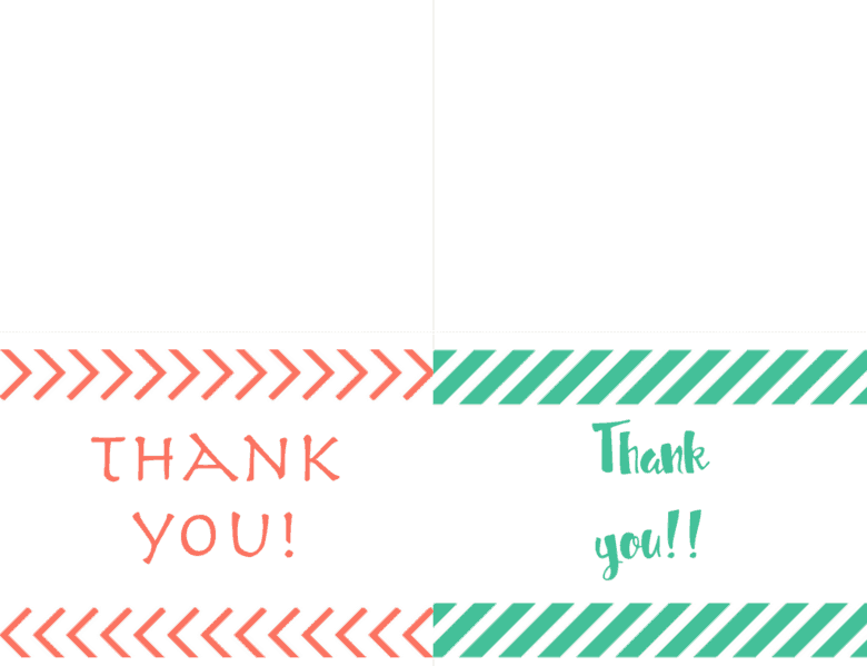 Free Printable Thank You Cards - Cultured Palate