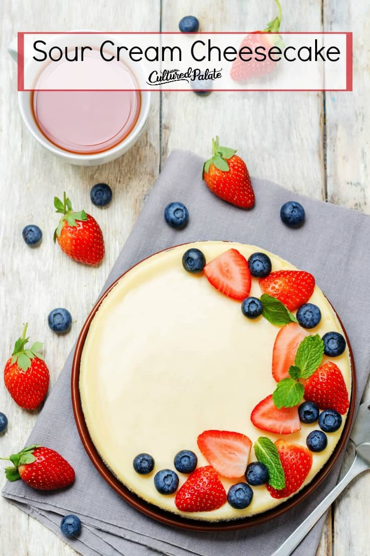 Best Cheesecake recipe shown with text overlay.