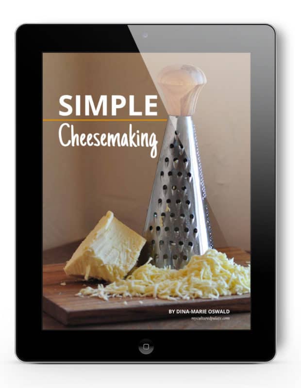 Simple Cheesemaking eBook by Dina-Marie Oswald - myculturedpalate.com