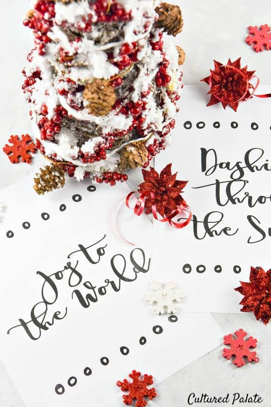 Free Printable Christmas Wall Art