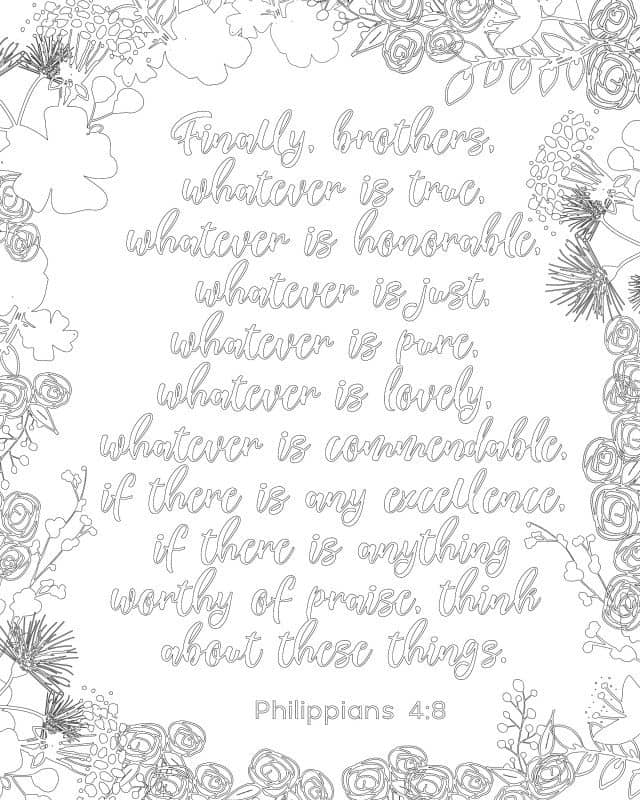 Bible Coloring Sheets - Free Printable