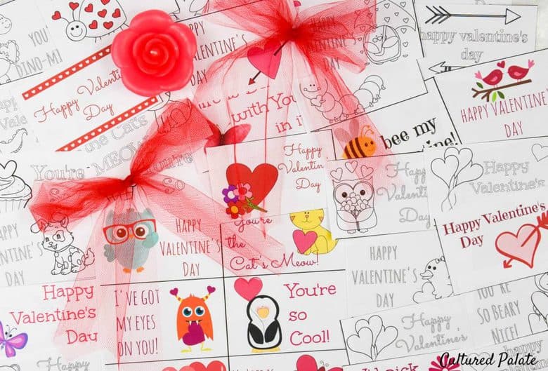 Printable Valentine's Cards | Cultured Palate