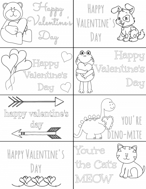 Printable Valentine's Cards - Cultured Palate