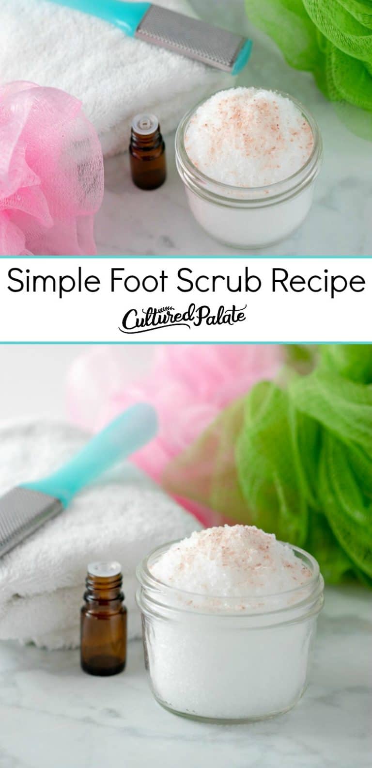 Simple Foot Scrub Recipe Sugar Scrubs Cultured Palate
