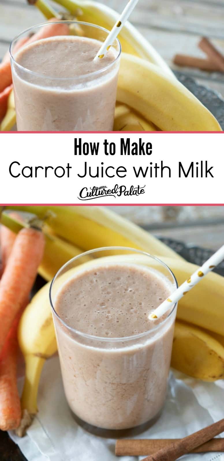 How to Make Carrot Juice with Milk