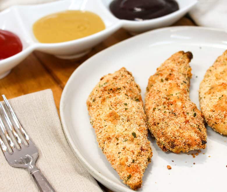 Panko Crusted Chicken Strips - Cooking Therapy